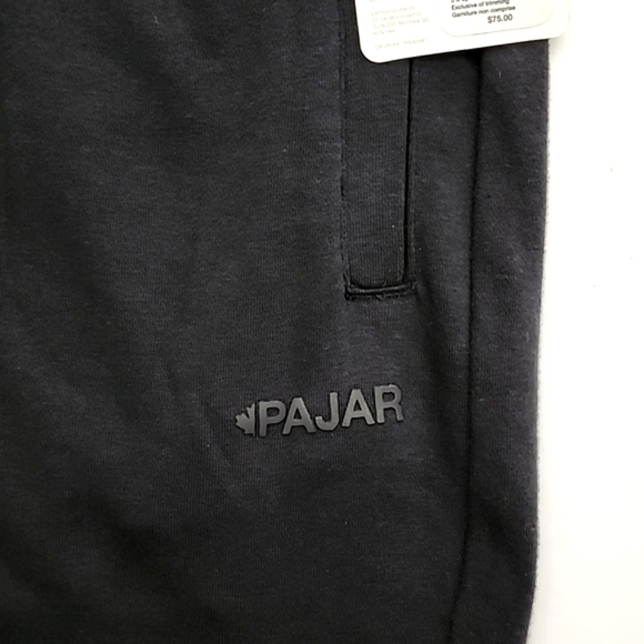 NWT PAJAR Men's Black Slim Fit Jogger Casual Lightweight Cotton Blend Size M - Picture 4 of 14